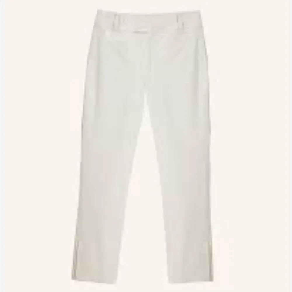 NWOT new Isabel Marant Lovida khaki stretch Cotton Pants high rise sz 38 - Picture 2 of 14